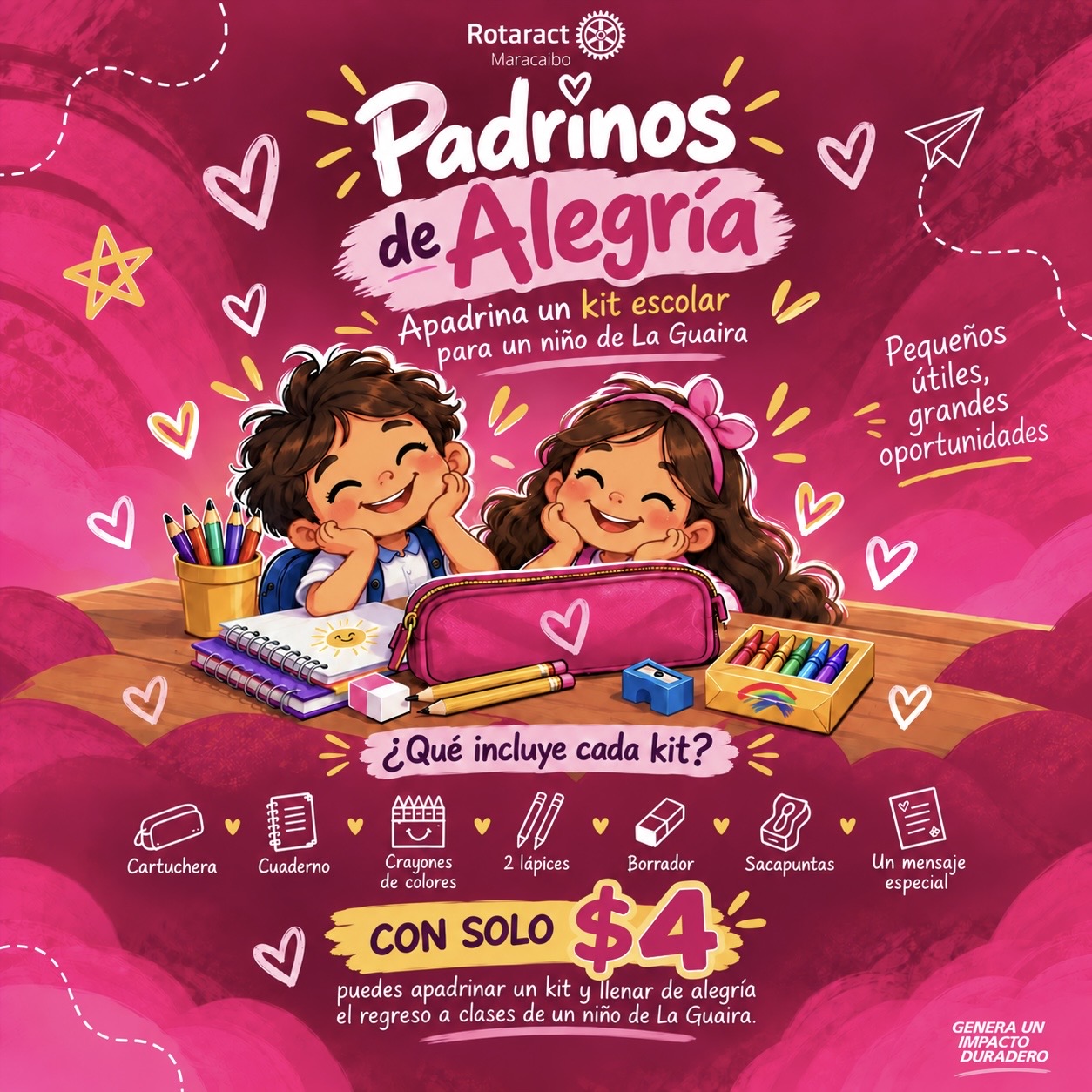 Imagen oficial de Apadrina un kit escolar